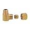 Thrifco Plumbing No. 69-C 1/4 Inch x 1/8 Inch Lead-Free Brass Compression MIP 90 El 4401097 - alternate 2